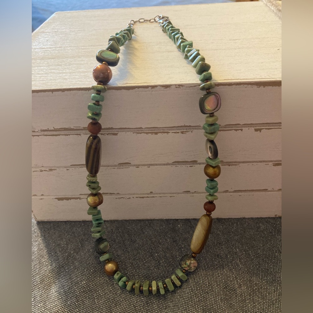 Beautiful bead necklace